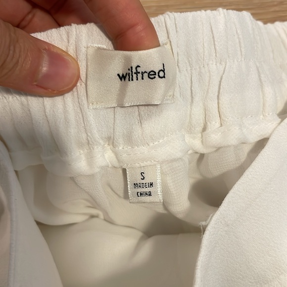 NWT Aritzia Wilfred Faun Ankle Pant in Light Birch - Picture 4 of 5